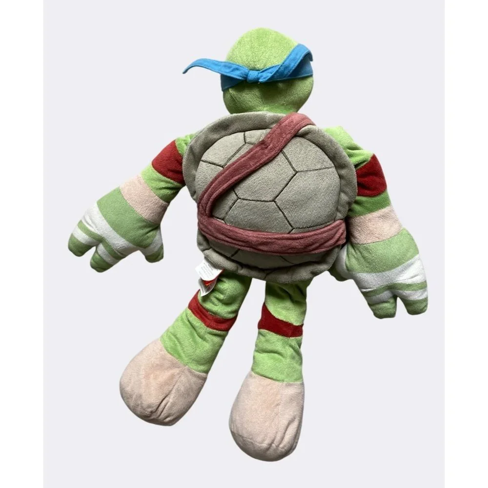 Nickelodeon Teenage Mutant Ninja Turtles 24 Inch Leonardo Pillow Time Pal plush